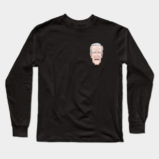 Funny Joe Biden Caricature Long Sleeve T-Shirt